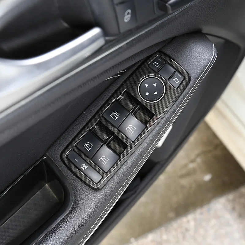 Стеклоподъемник из углеродного волокна для Mercedes Benz A B C E GLE GLA CLA GLK Class W176 W204 W212 W166