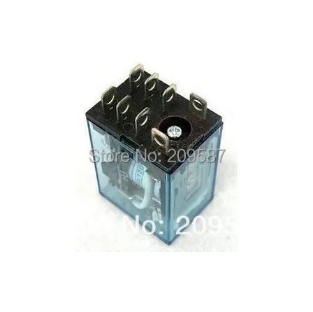 

2 шт., реле мощности катушки переменного тока 220 В, DPDT LY2NJ HH62P-L JQX-13F