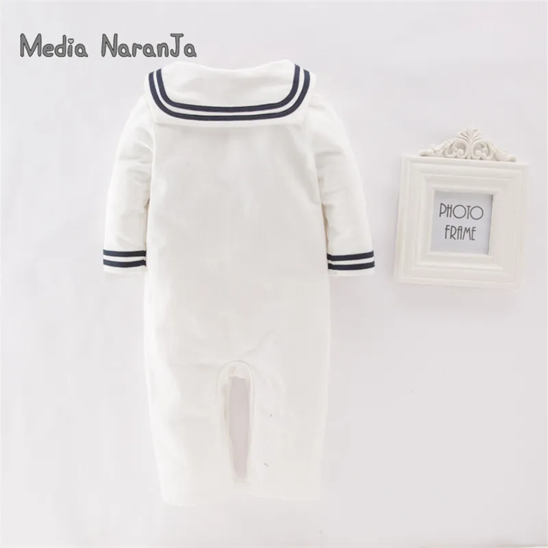 Детский костюм моряка комбинезон с якорем костюмы военно-морского флота для