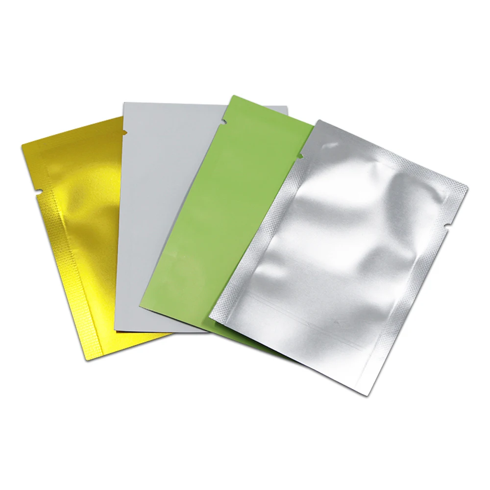 100 шт./лот пакеты из матовой фольги Mylar с открытым верхом вакуумный упаковщик