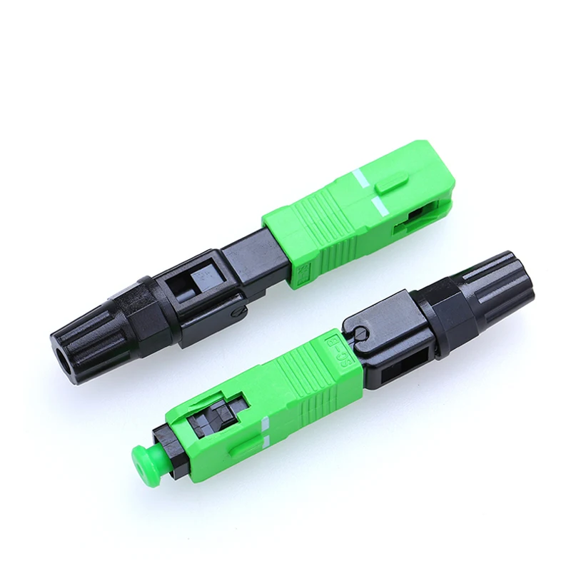 

300PCS fiber optic connector FTTH SCAPC single-mode fiber optic Fast Connector SC/APC Embedded fiber optic quick connector