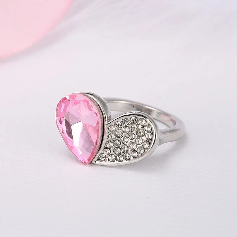 Горячая Распродажа ювелирный набор серебро австрийский хрусталь аксессуары