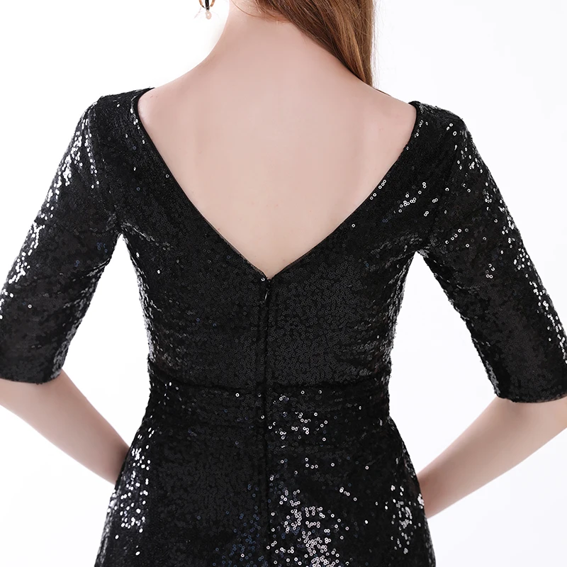 Длинные свадебные платья красные серебряные розовые черные золотые блестки