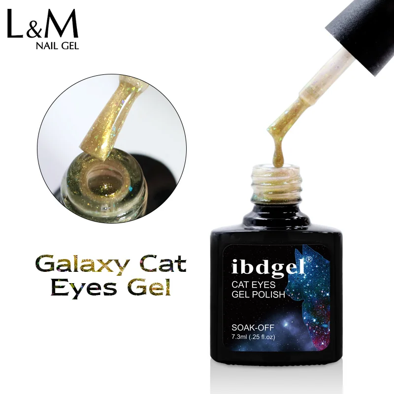 

Гель-лак для ногтей ibdgel УФ/LED, 6 цветов, 12 шт.