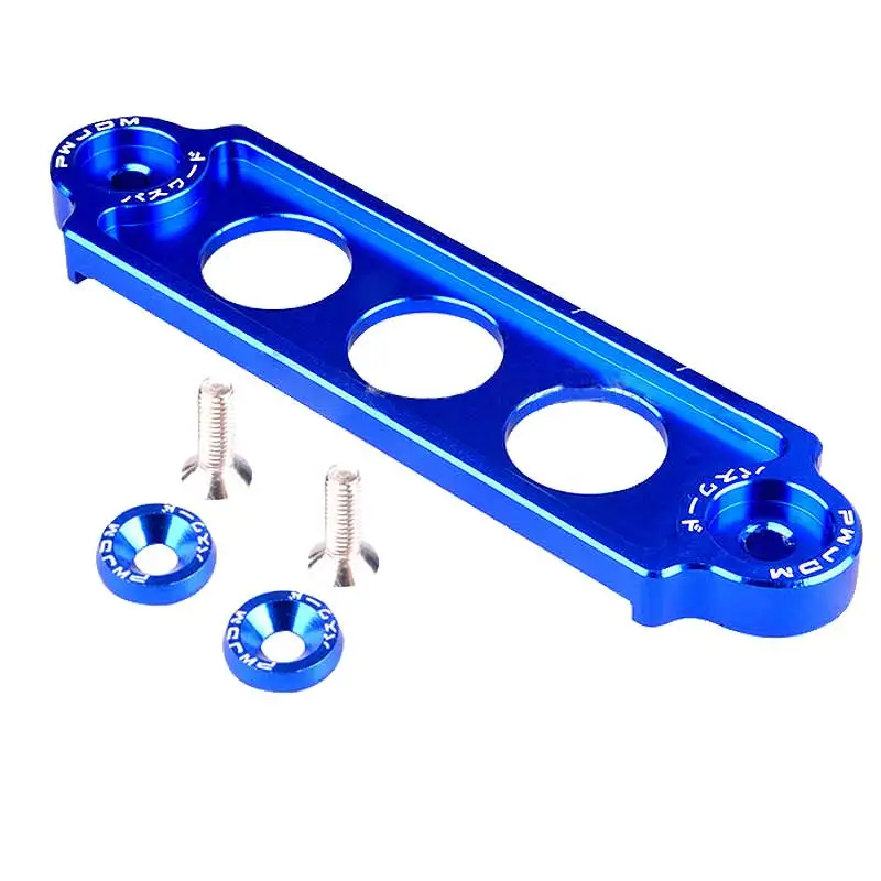 

Hot Car Racing Battery Tie Down Hold Bracket Lock Anodized for JDM Honda Civic/CRX 88-00 Car Accessory BX