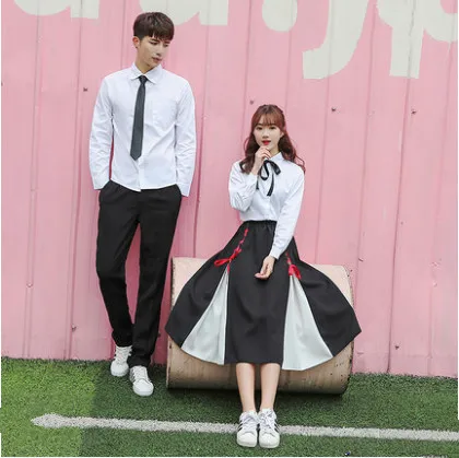 

2019 summer school uniform set student uniform tie sailor suit set JK uniform costume japanese school uniform girl cute cosplay