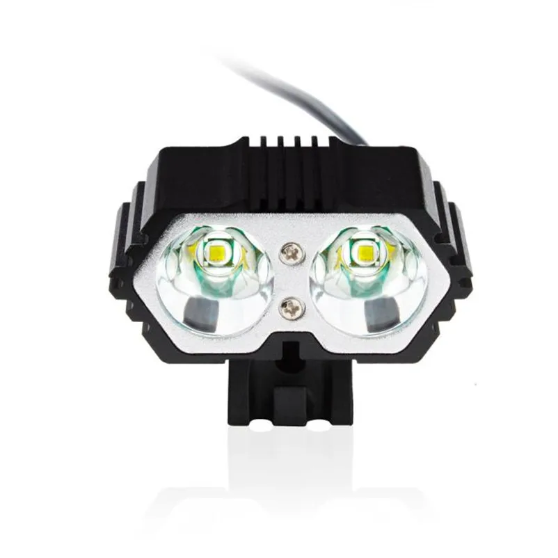 6000лм 2 X CREE XM-L T6 светодиодный USB водонепроницаемый фонарь для велосипеда велосипедный головной светильник велосипедный светильник s велосипедный светильник для наружного велоспорта camoing
