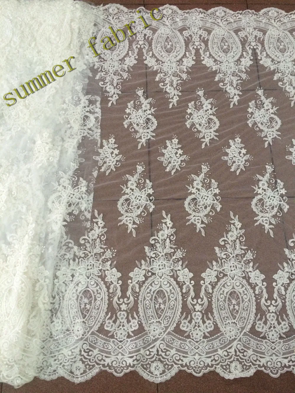 Французский кружевной ткани высокого качества s971 Африканский чистая с бисером