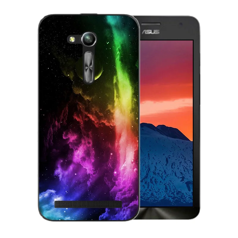 Чехол для Asus ZB450KL Чехлы гримаса шаблон Zenfone GO 2nd Gen ZB452KG ASUS_X014D 4 5 дюймов |