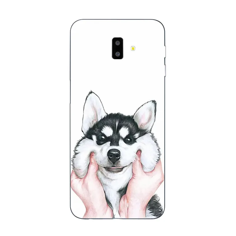 Чехол J6plus Capas для samsung J6 Plus, силиконовый мягкий чехол из ТПУ с принтом для samsung Galaxy J6 Plus J 6 Plus J610 J610F J6+ чехол