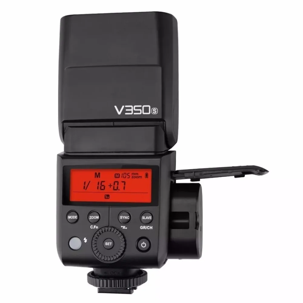 Godox V350 серии ttl 2 4 г литий-ионный Камера Flash со встроенным Перезаряжаемые Батарея