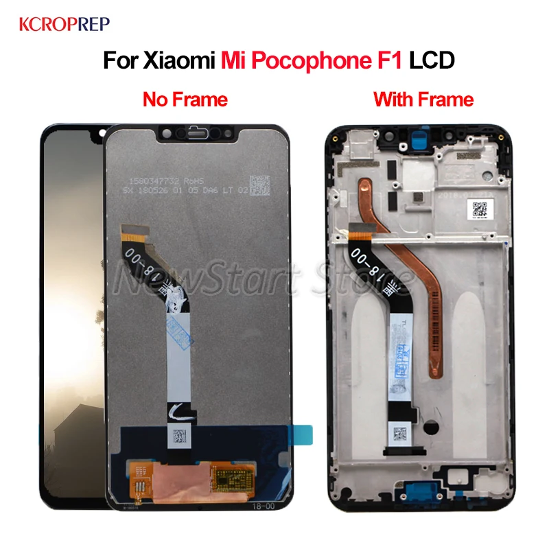 ЖК-дисплей для Xiaomi Mi Pocophone F1 с сенсорным экраном и дигитайзером в сборе новинка 100%