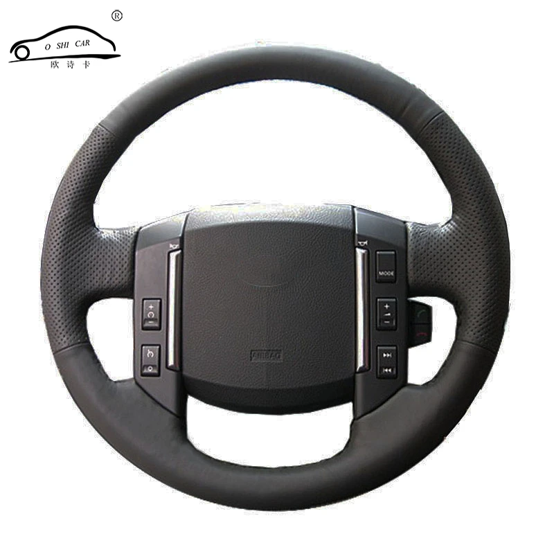 Чехол рулевого колеса автомобиля из искусственной кожи для Land Rover freelander 2 2007-2012/ чехол на руль