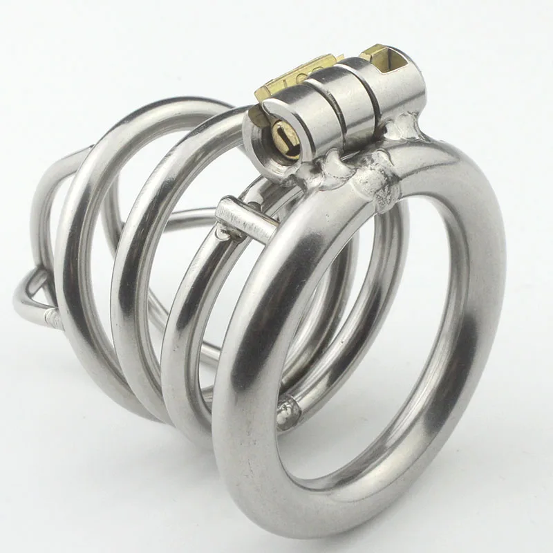 Мужское устройство верности большого размера из нержавеющей стали с замком секс