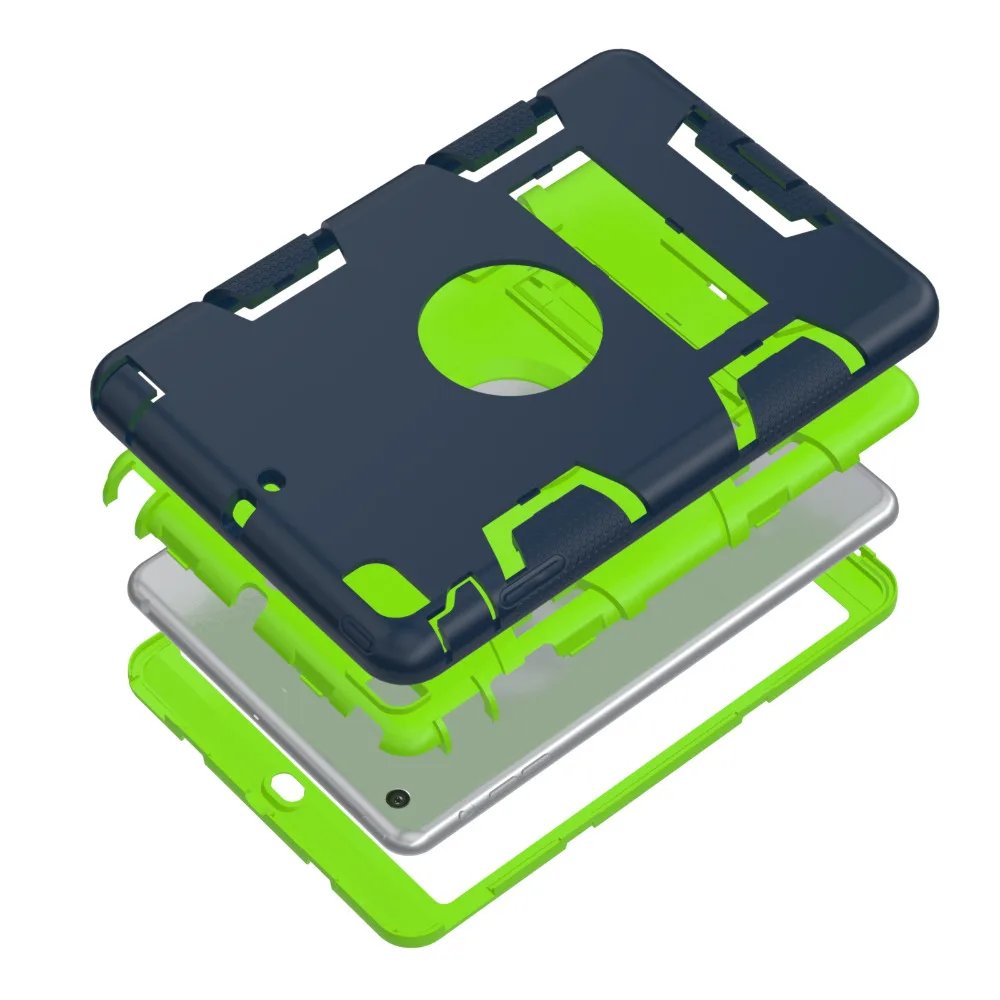 Чехол для Ipad Mini3 ударопрочный жесткий силиконовый чехол подставка Mini 2 3 3|cover for