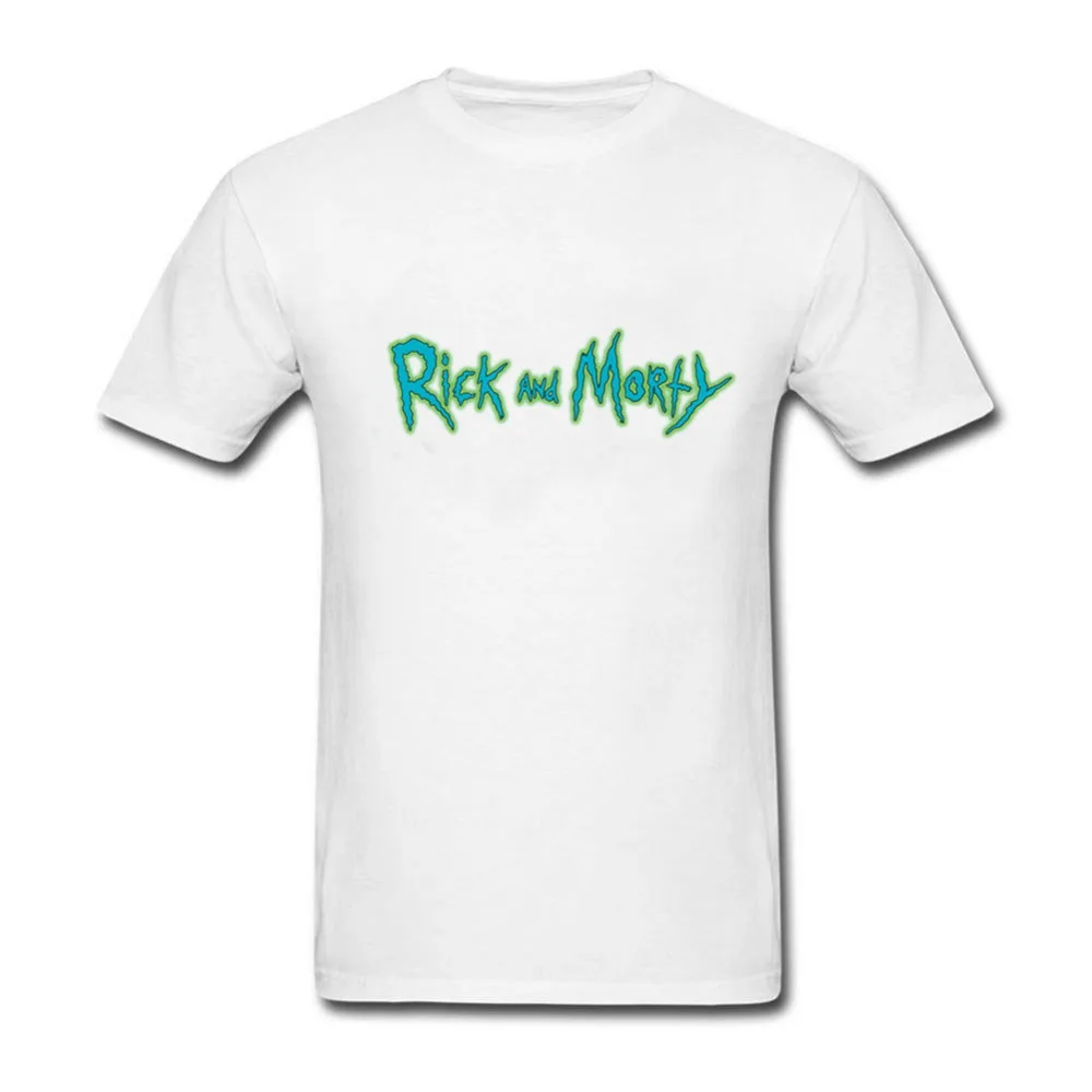 Новая модная Мужская хлопковая футболка rick and moty повседневная мужская с