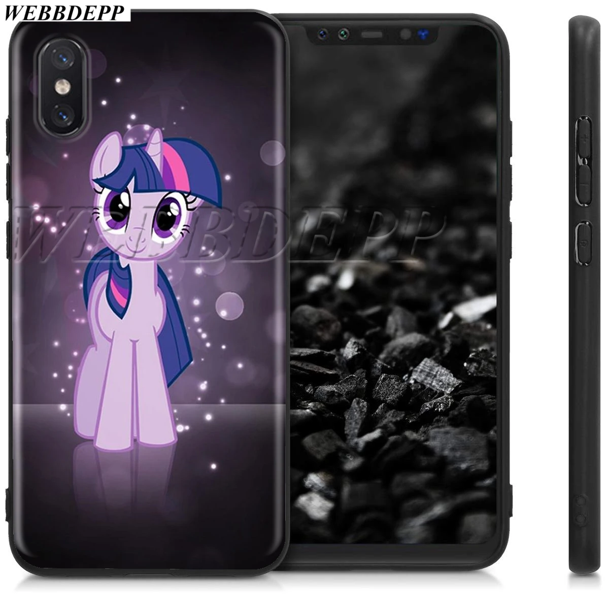 WEBBEDEPP мой маленький пони радуга тире тучки мягкий ТПУ чехол для Xiaomi Redmi Mi Note 8t 10 MAX A1