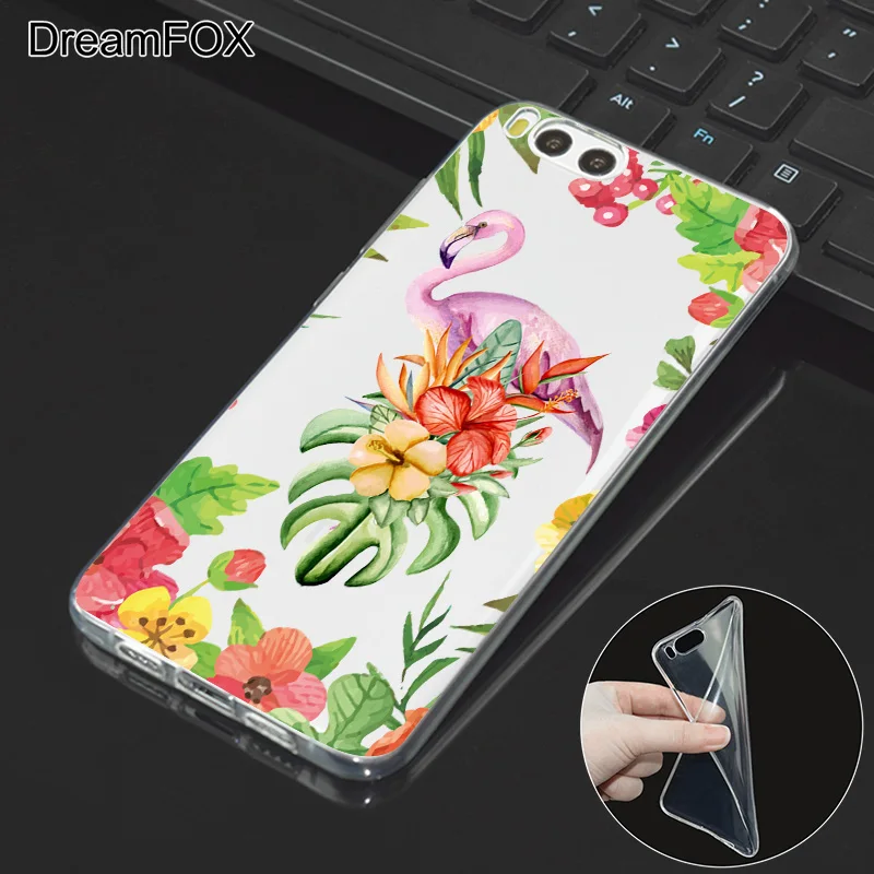 DREAMFOX L580 Fashion Flower Soft TPU Silicone Case Cover For Xiaomi Mi Note 2 3 4 5 6 8 SE M5 4C 4S 5C 5S 5X 6X A1 Plus |