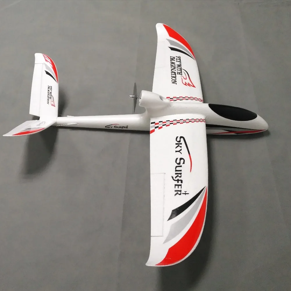 850 мм крыльев небо Серфер пропеллер RC тренировочный самолет PNP|sky surfer|rc trainer planesrc |