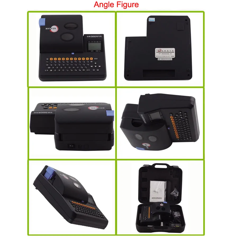 ПВХ трубки принтер термоусадочный кабель станок для маркировки кабеля на