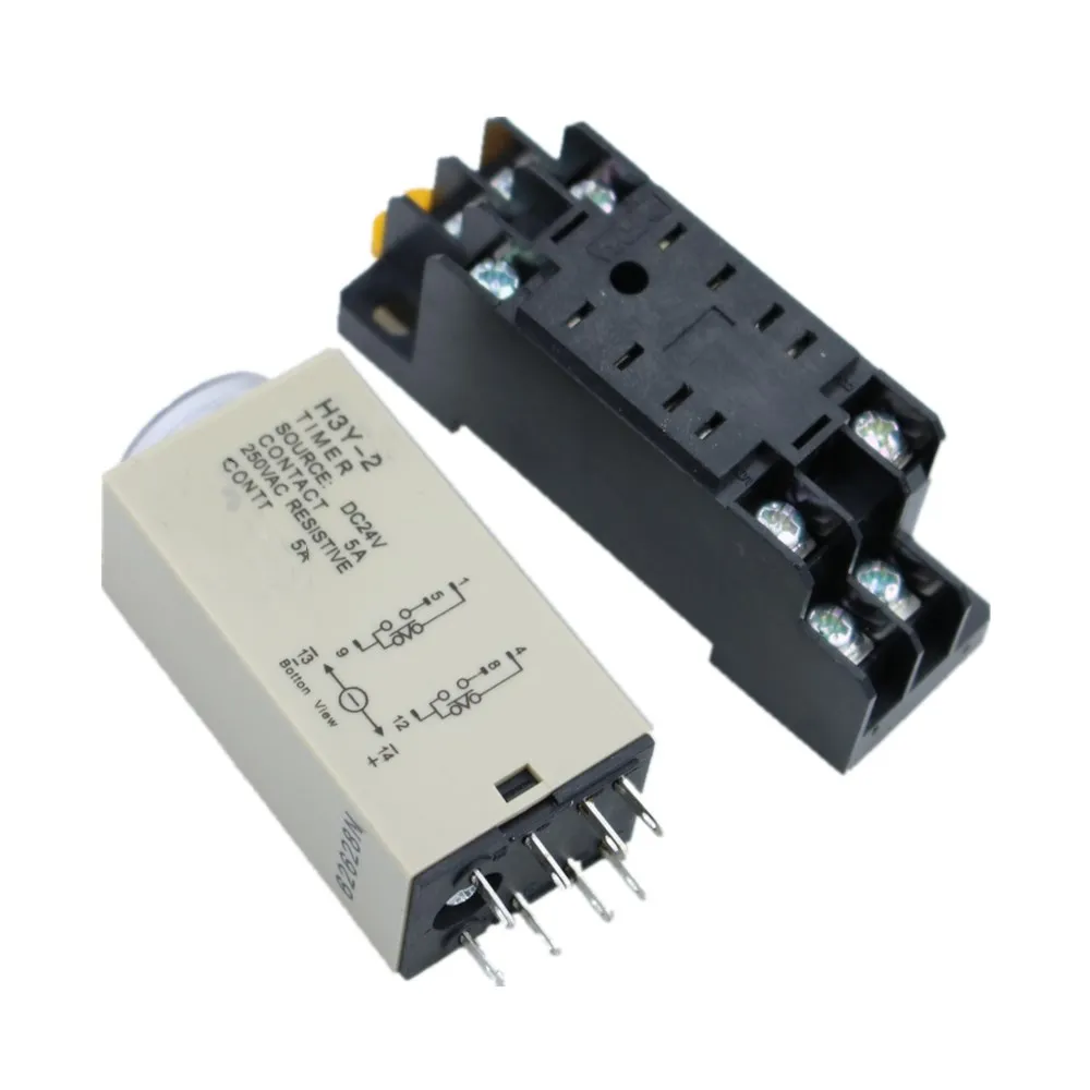1SET H3Y-2 3Min 110V Small time relay power on delay silver point | Обустройство дома