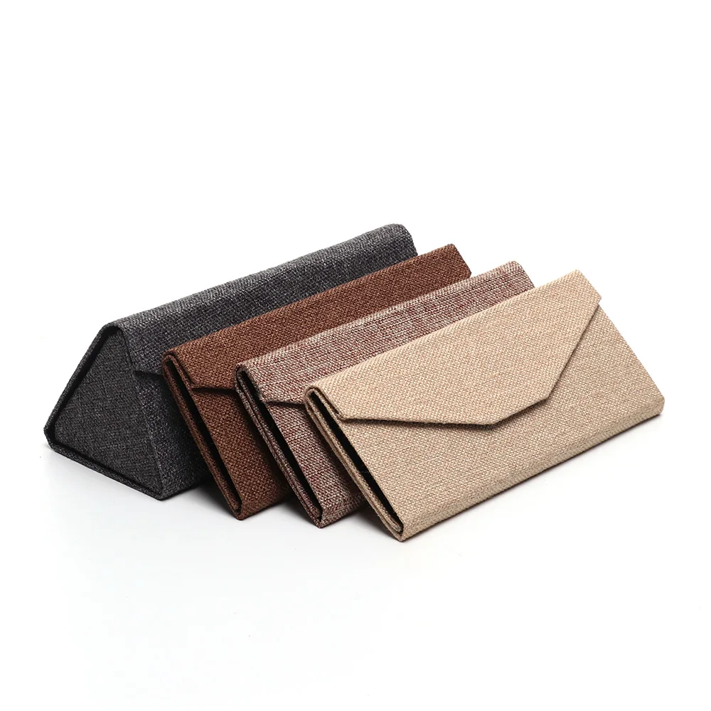 1 шт. складной чехол для солнцезащитных очков корейская ткань коробка