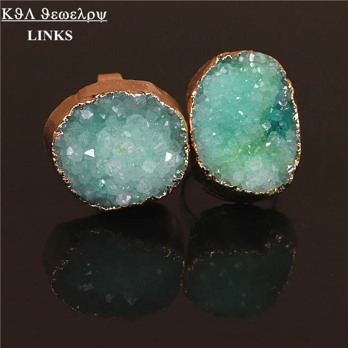 Женское кольцо регулируемое с зеленым кристаллом 24k|stone ring|women ringsadjustable ring |