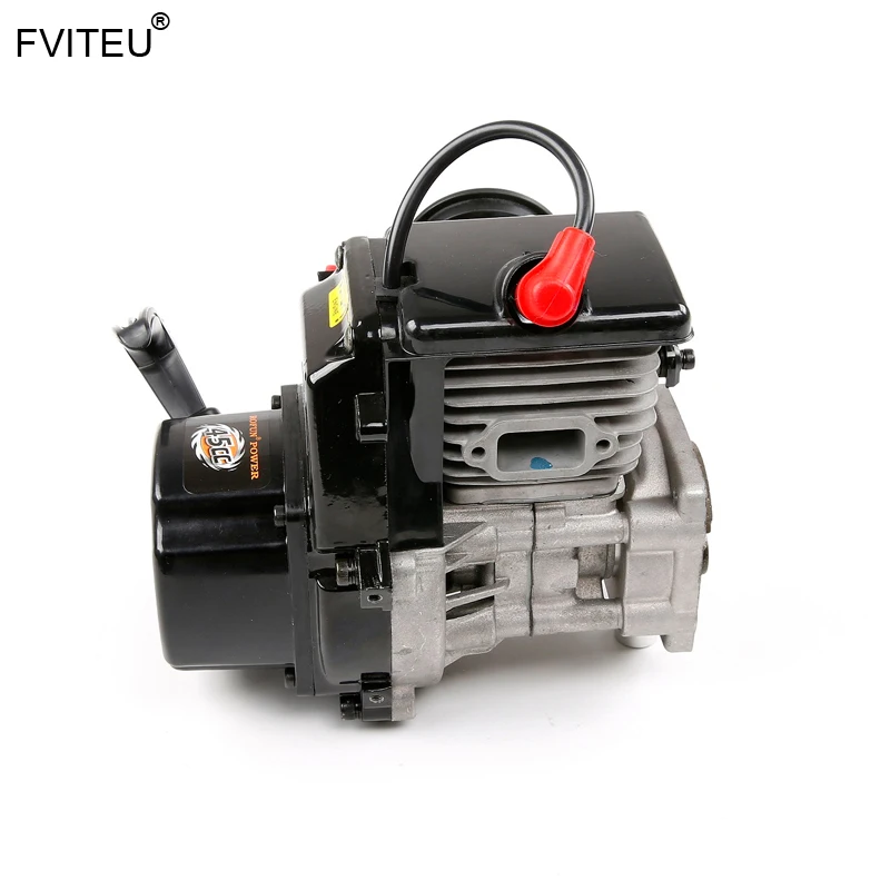 FVITEU 45CC 4 болта двигателя с Walbro1107 carb и NGK свечи зажигания для 1/5 HPI ROVAN KING двигатель BAJA