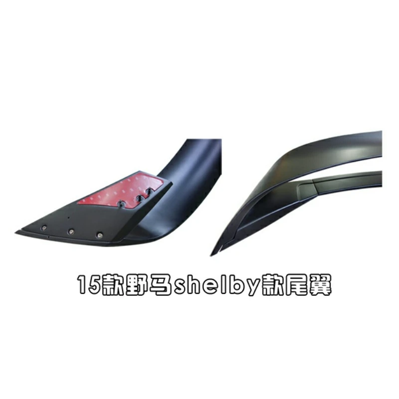 

for Ford Mustang 2015-2017 Shelby style spoiler ABS material primer colorless spoiler