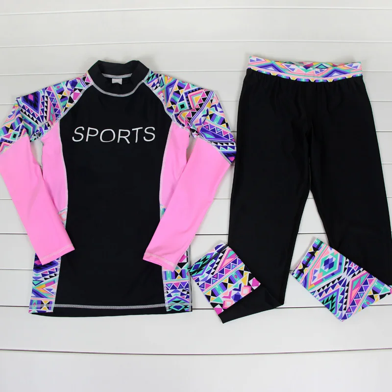 Женские гидрокостюмы с длинным рукавом в стиле пэчворк сексуальный костюм для