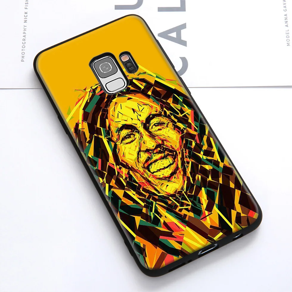 WEBBEDEPP Боб Марли мягкий чехол для Samsung Galaxy S10 S10e S9 S8 Plus S7 S6 Edge & J6 2018 Note 10 9 8 |