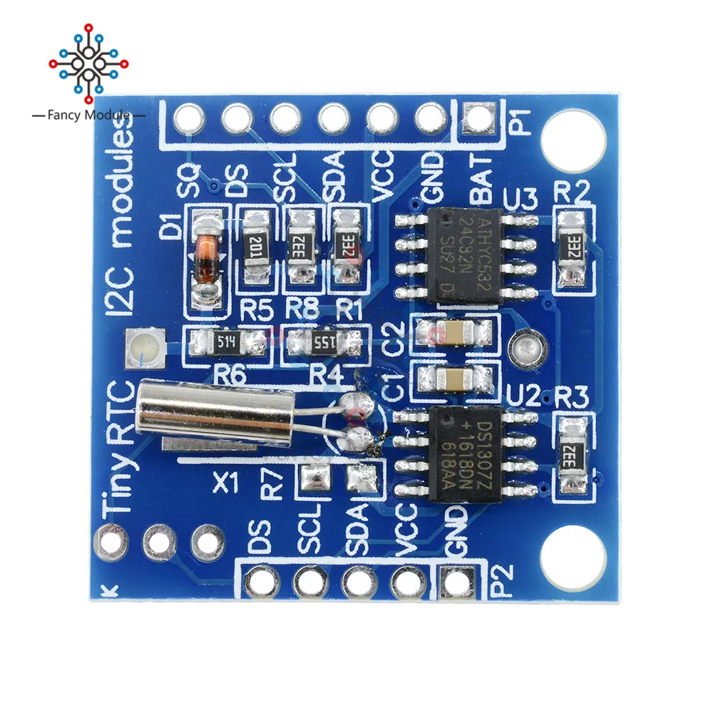 5 шт./лот I2C RTC DS1307 AT24C32 модуль часов реального времени для AVR ARM PIC|rtc ds1307|rtc i2crtc i2c ds1307