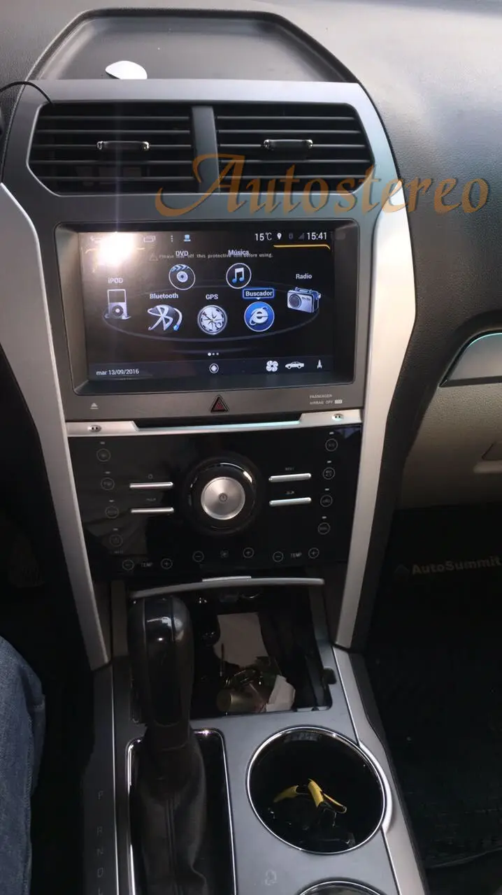 

9 inch Dual System Andriod S160 Quad Core Car DVD Player GPS Navigation Head Unit For Ford Explorer 2011 2012 2013 2014 2015 16