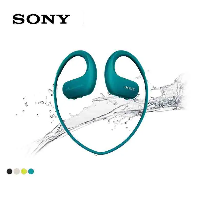 Водонепроницаемый MP3 плеер для плавания и бега SONY встроенные аксессуары