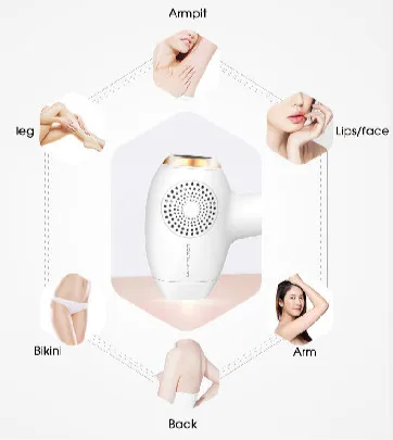 Эпилятор Lescolton IPL лазерный эпилятор для перманентного удаления волос с ЖК