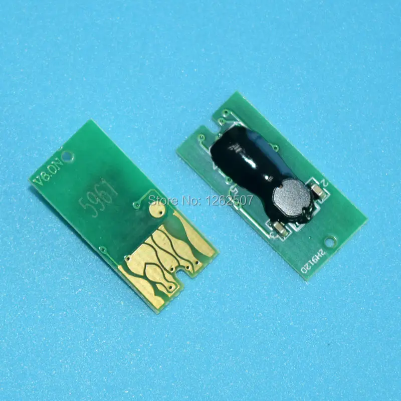 Сбрасываемый чип для Epson Stylus Pro 700 7700 9700 мл чипы принтера T6361-T6364 T6368 | Компьютеры и