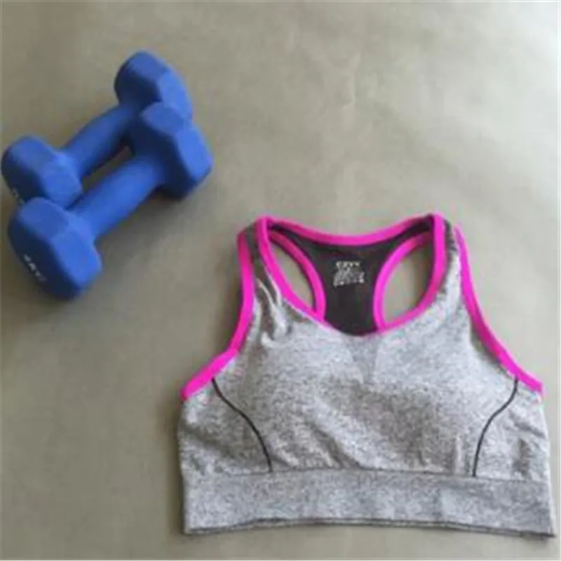 100pcs/Fitness Ladies Girls Running Gym sports Bra Tops Custom Logo Crane Exercise Workout Women Sports Bra