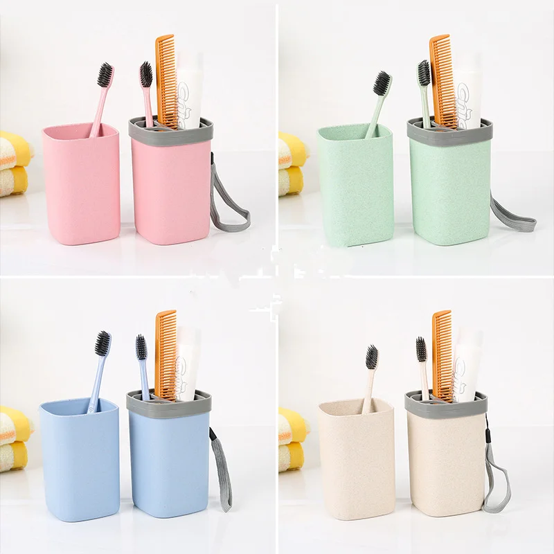

Portable toothbrush cup set toothpaste case Tooth Mug Toothbrush Holder Bath Travel bathroom Accessories