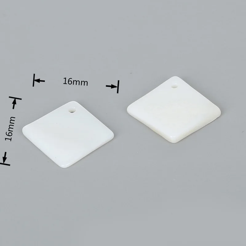 16x16mm 20pcs 10-20 шт./лот, винтажный натуральный кулон с жемчужной раковиной, смешанный размер, на выбор, подвески в виде ракушки, подвески, ювелирные изделия - Окраска металла: 16x16mm 20pcs