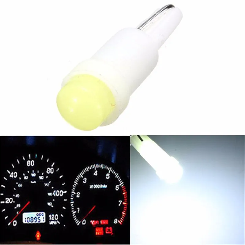10 шт./лот T5 0 2 Вт 1 SMD Led керамическая автомобильная боковая клиновидная панель