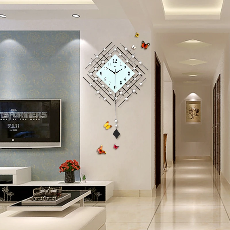 Часы настенные бесшумные из кованого железа 30 шт.|designer wall clock|wall clockwall clock design |
