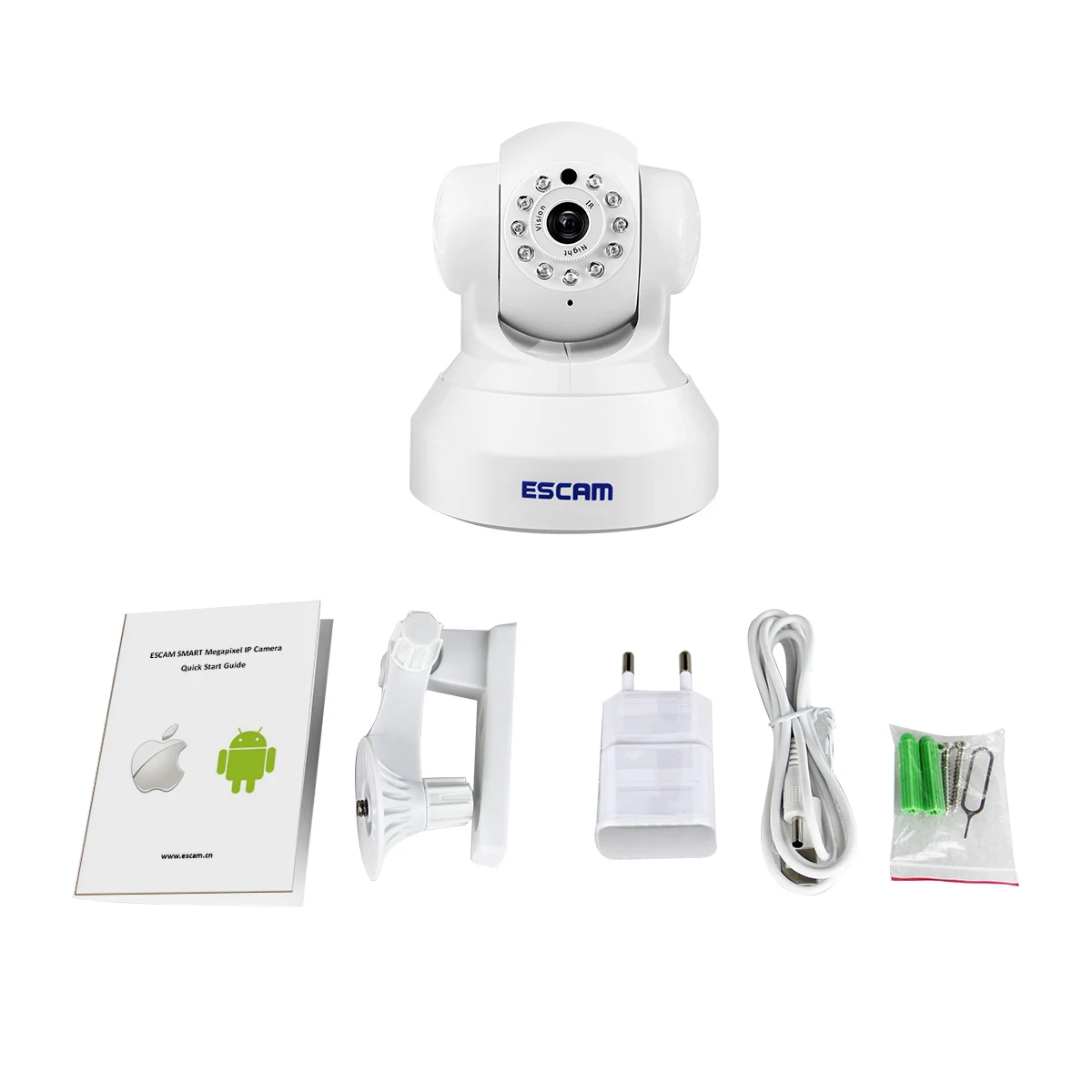 Escam QF001 Мини Wi Fi ip камера HD 720 P камеры безопасности системы видеонаблюдения P2P ИК