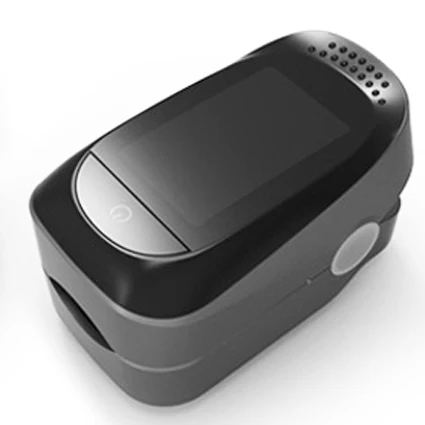 BLACK SILVER Пульс цифровой CE палец сердечного ритма пульсиоксиметр OLED Tensiometro крови кислородный метр SPO2 De Pulso Dedo оксигемометр насыщения - Цвет: BLACK SILVER