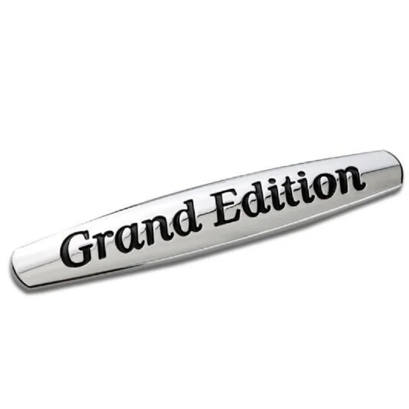 Хромированная буква багажника &quotGrand Edition&quot эмблема значок наклейка подходит для