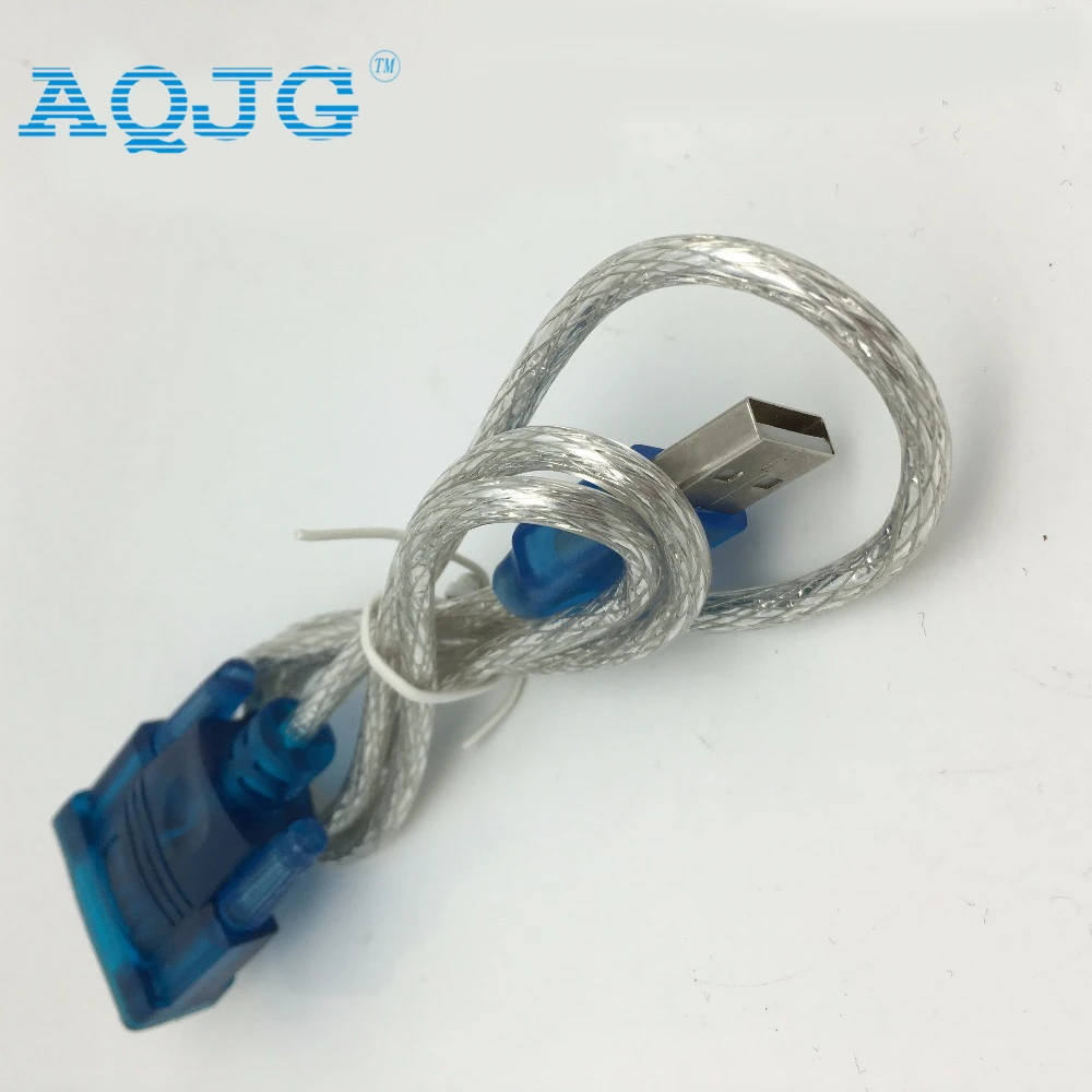 1 шт. Новый USB 2 0 к RS232 COM порт Серийный PDA 9 pin DB9 Кабель папа-папа M/M адаптер для ПК GPS 80