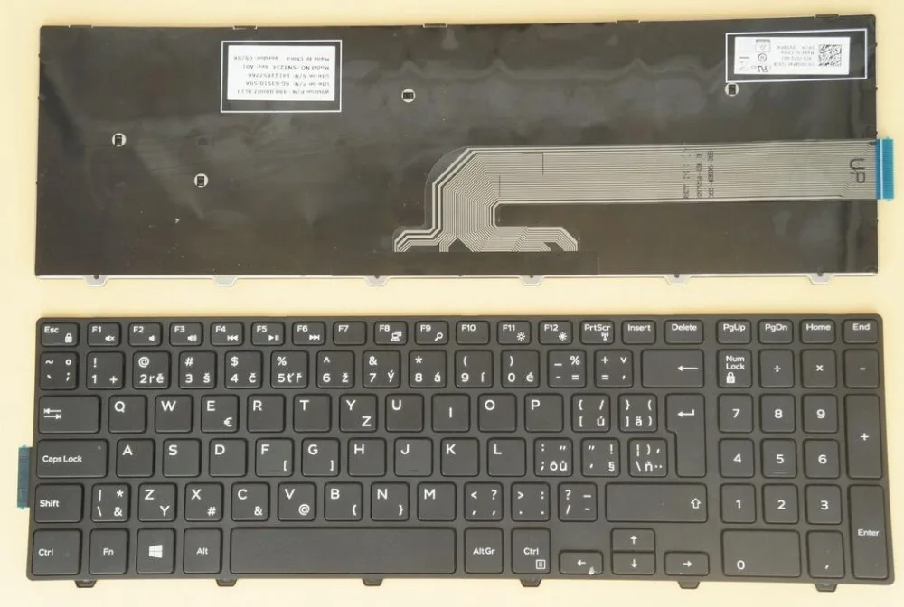 Клавиатура для Dell Inspiron 15 3000 3541 3542 3543 5547 5558 5559 7559 15R 5545