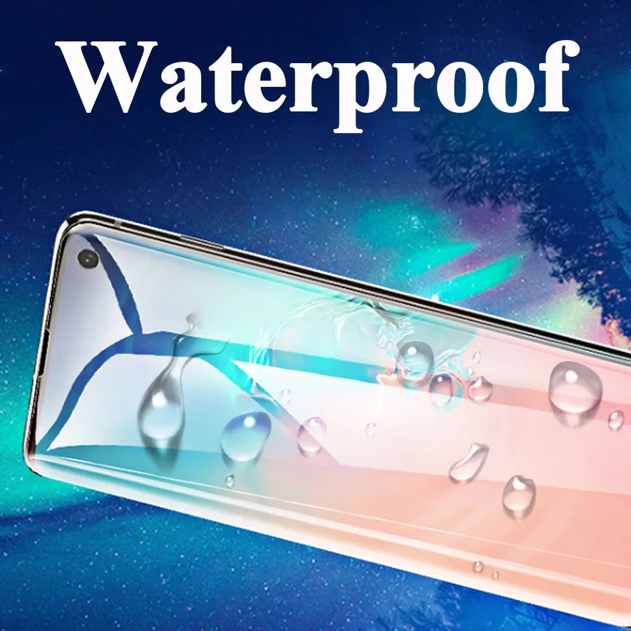 Защитная пленка для экрана samsung galaxy s10 plus tpu tremp verre hydrogel s9 s10e s10plus lite light s 9 10