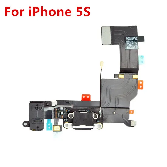 10 шт. оригинальный зарядный гибкий кабель для iPhone 5 5c 5S порт зарядного устройства