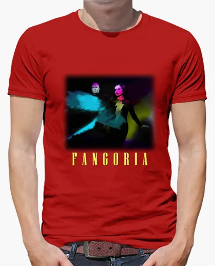 2017 Рекомендуем футболки мужчин Fangoria Короткими рукавами Мода Трикотажные kpop S-XXXL |