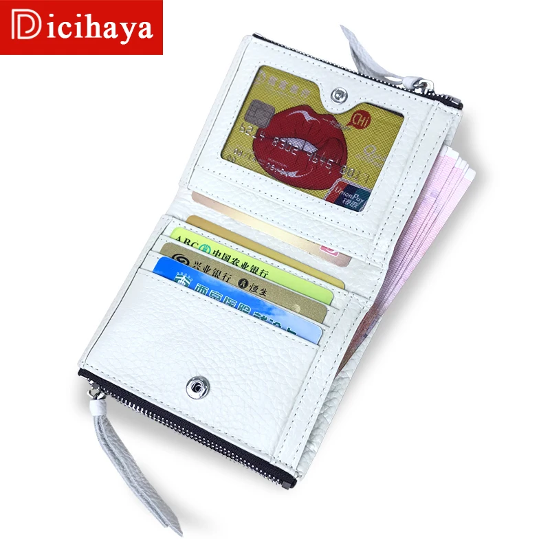 DICIHAYA новинка 2019 простой кошелек кожаный маленький женский повседневный на